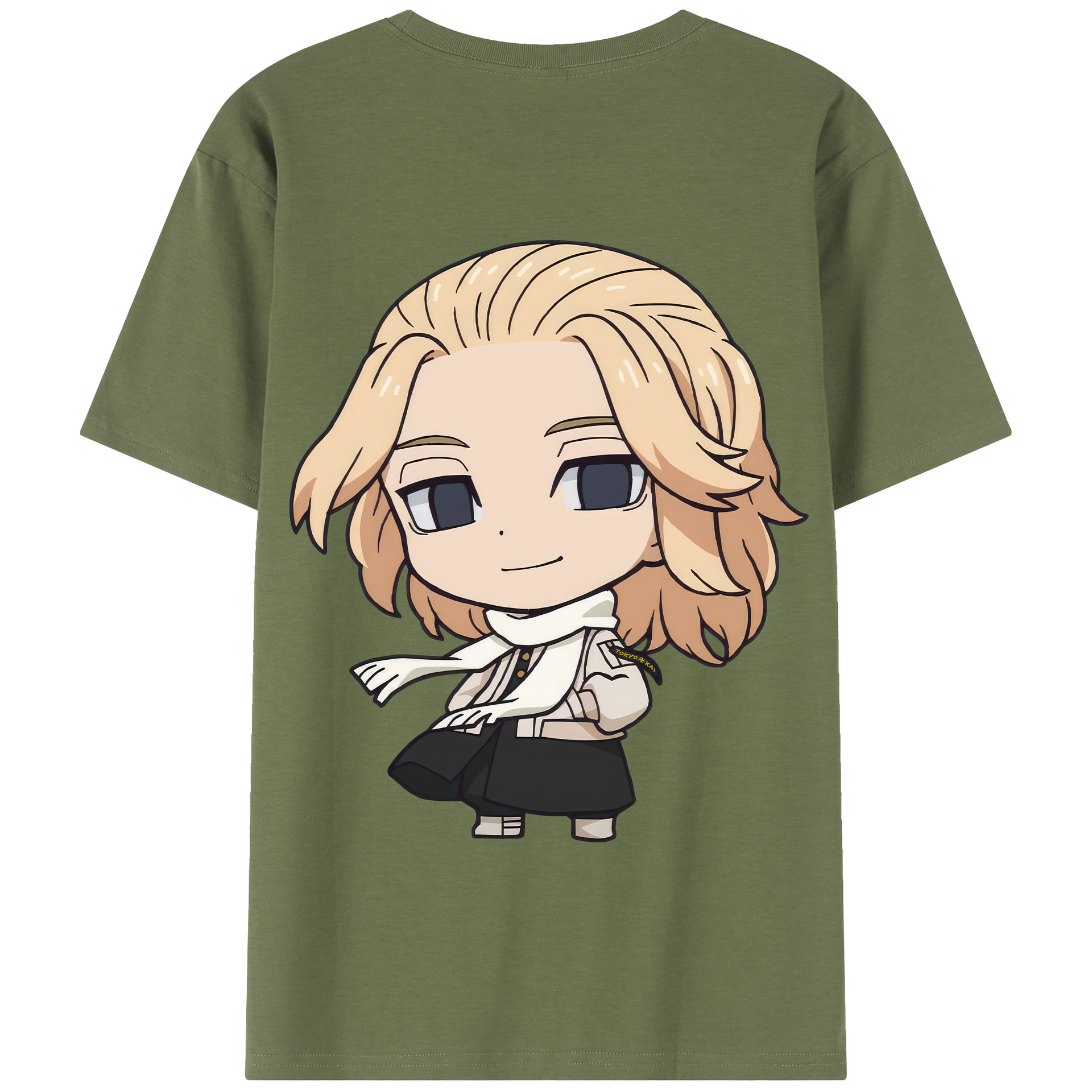 （画像用） 東京リベンジャーズ Tokyo Revengers 綿100％半袖Tシャツ（背面プリント）